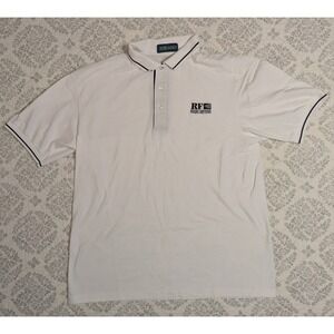 VTG Y2K USA Made RF Micro Devices (Qorvo) Employee Mens L Polo Shirt Corporate